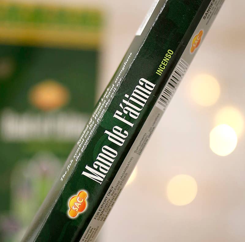 Ethike.eu - Wholesale Incense - 6 packs incense Sac - Hand of Fatima