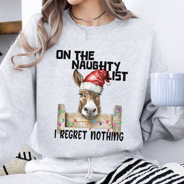Funny Donkey Christmas sweatshirt, Country farm, Holiday for wholesale by ATTA TOOD Wholesale