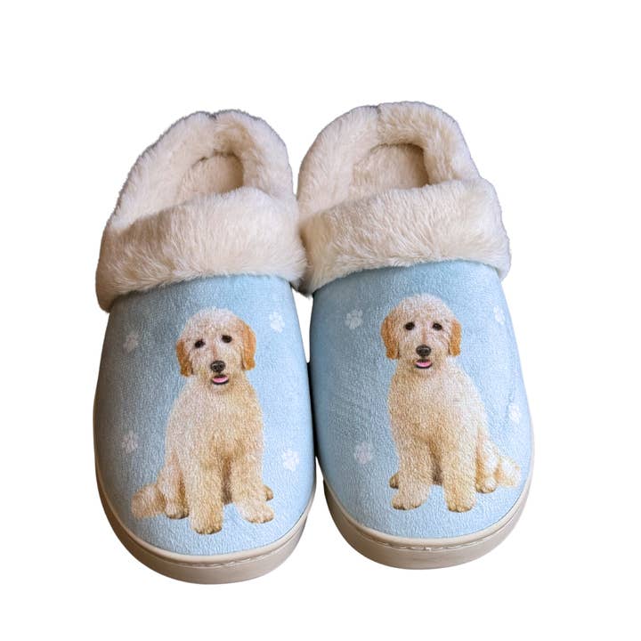 E&S Pets - Wholesale Slippers - Unisex - Golden Doodle Snuggs Slipper - Comfy - Pet lovers