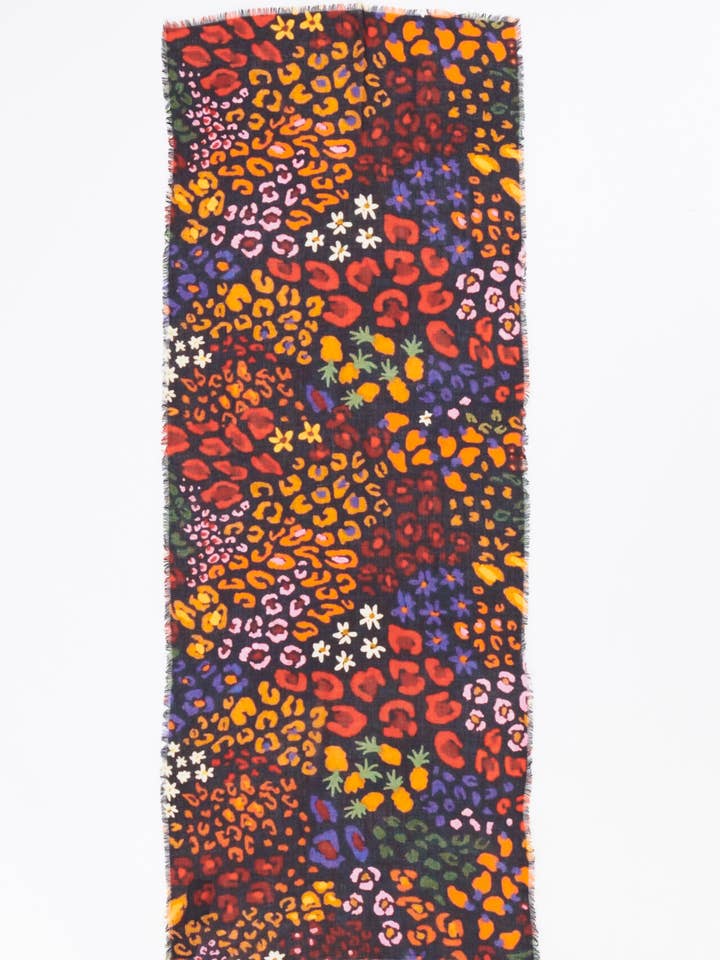 Wollschal - Otra Cosa - Tigerblume - 4766 für den Großhandel von OTRACOSA