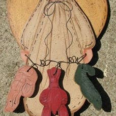 Country Crafts 903C Cajun Cooking Angel Wood for wholesale by Nannie and B's Crafts