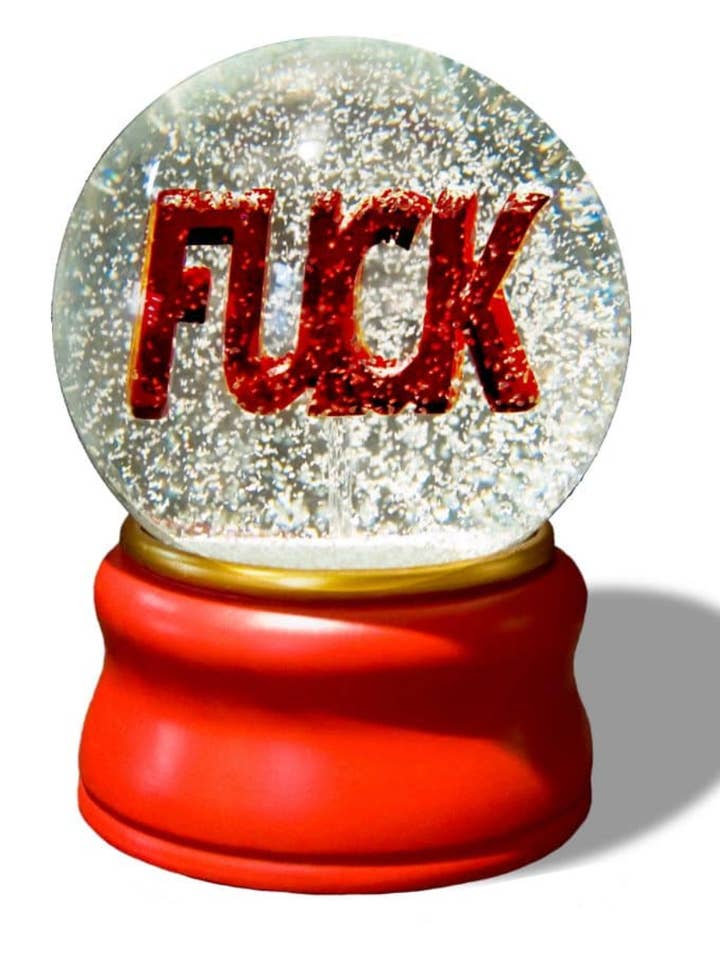 F**K snow globe for wholesale by PUREPRODUCTSUSA