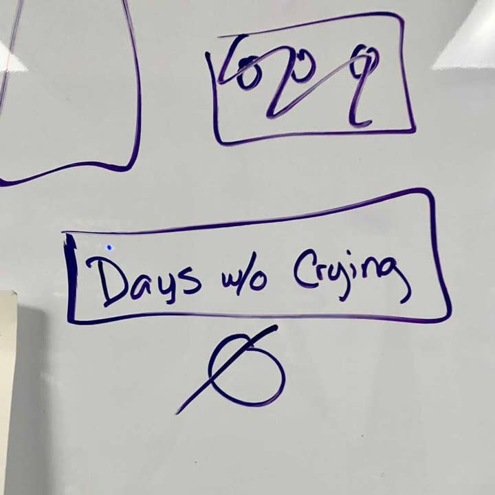 Mover & Shaker - Vente Autocollant - Autocollant No Crying In The Walk-In6