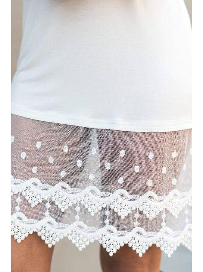 Layering Love Lace Slip - Ivory for wholesale on Faire