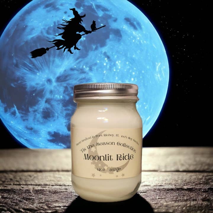 Moonlit Ride 14oz for wholesale by Shining Star Candle Company