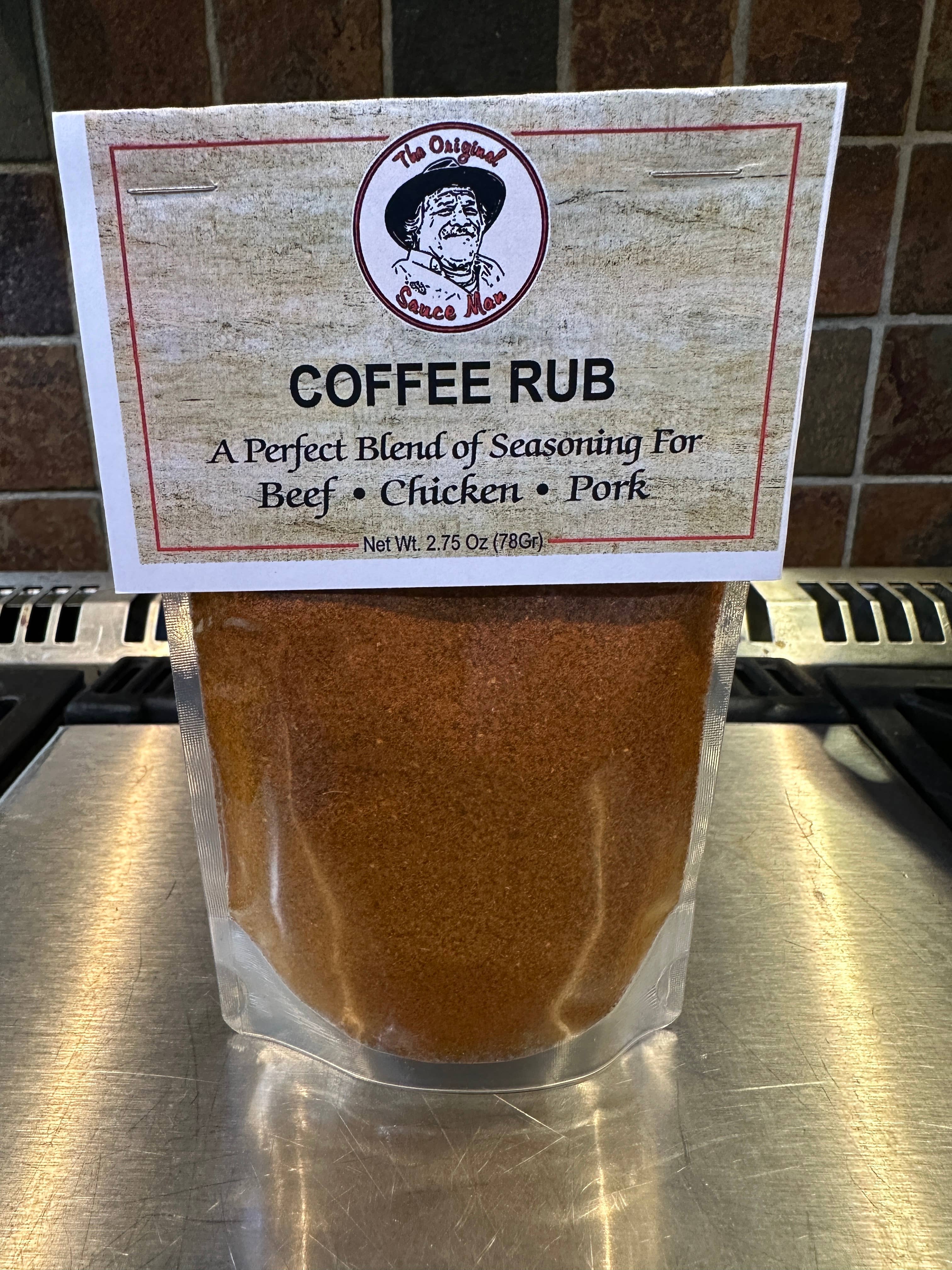 The Original Sauce Man - Wholesale Dried spice mix - Coffee Seasoning/Rub