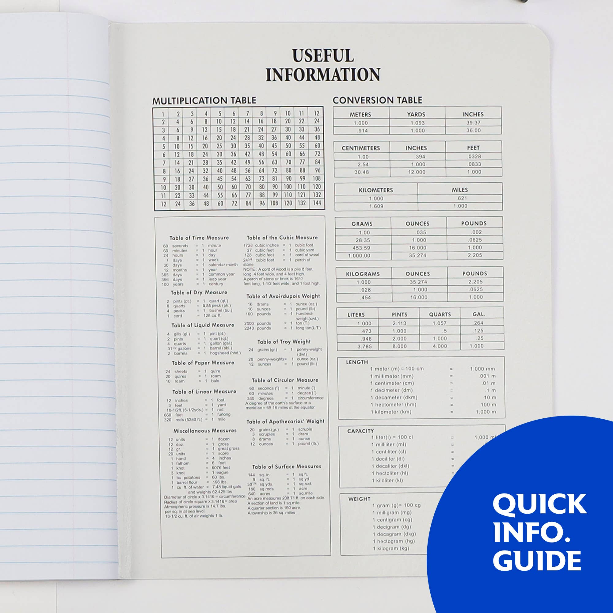 BAZIC Products - Wholesale Notebook - C/R 100 Ct. Premium Morandi Color Marble Composition Book5