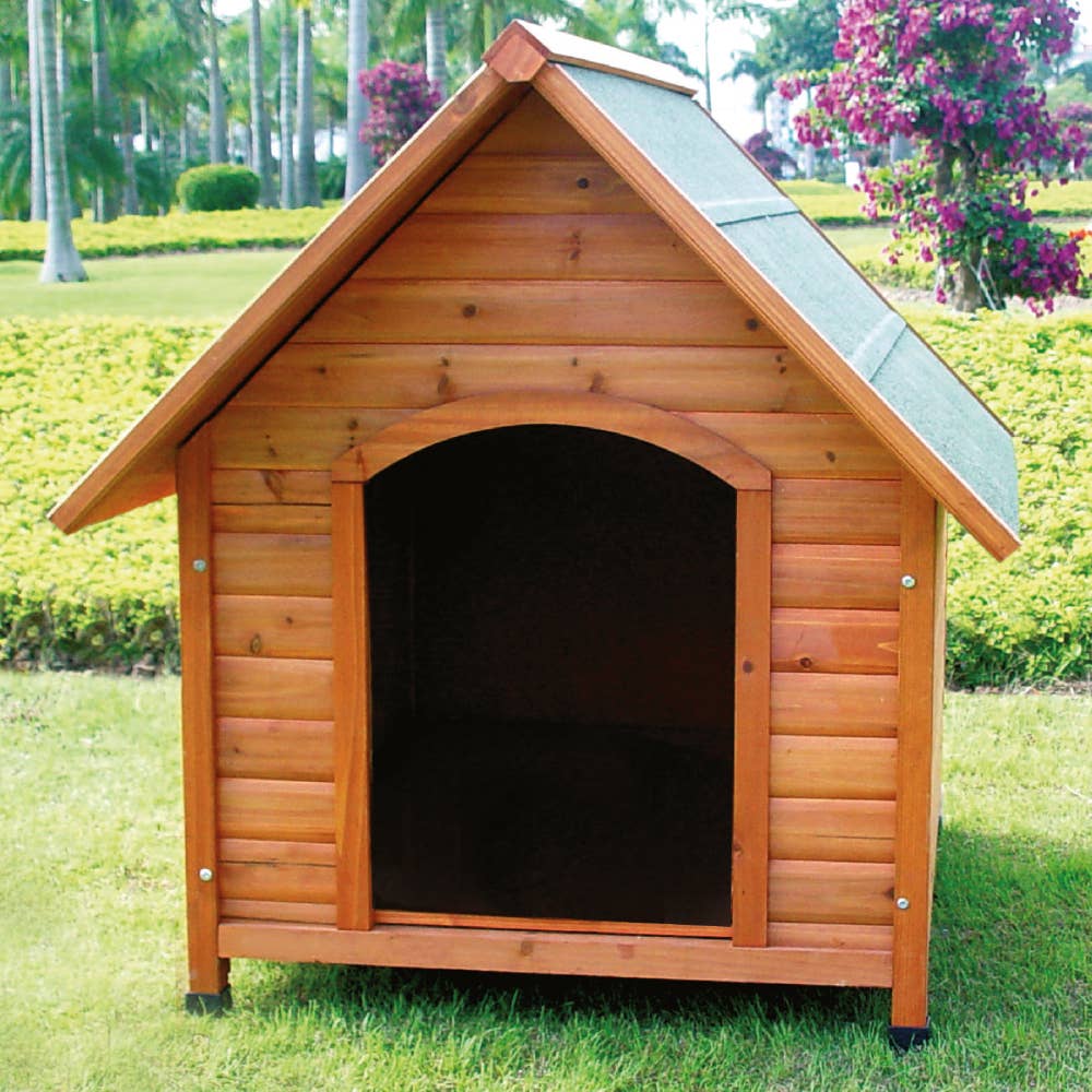 Croci – cama - Cão por atacado – Cama de madeira para cachorro — Chalet - Croci4