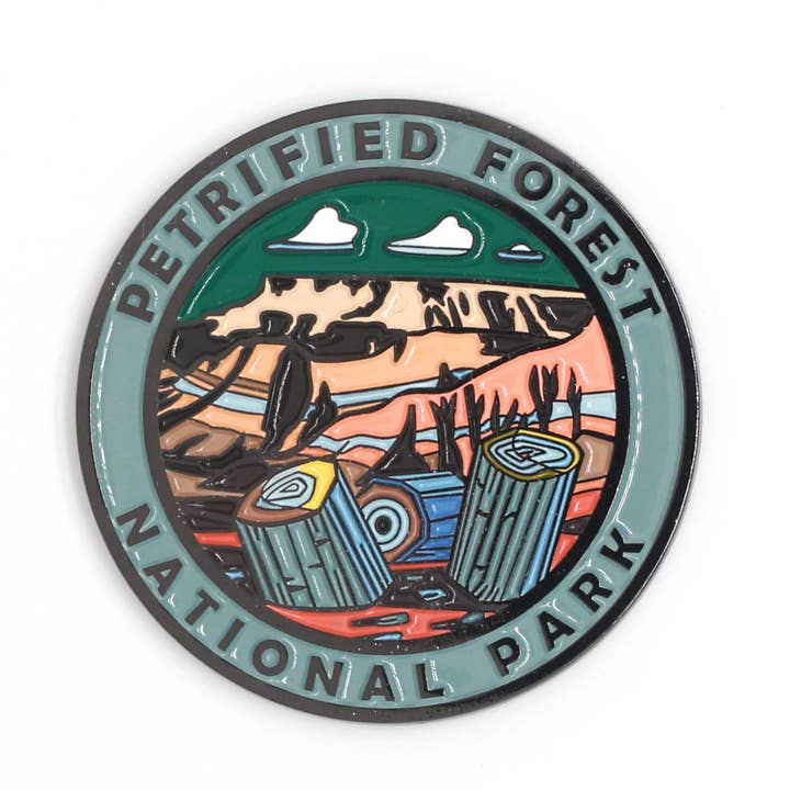 Petrified Forest National Park Collectible Magnet 2.05 inch for wholesale by Cre8Travel