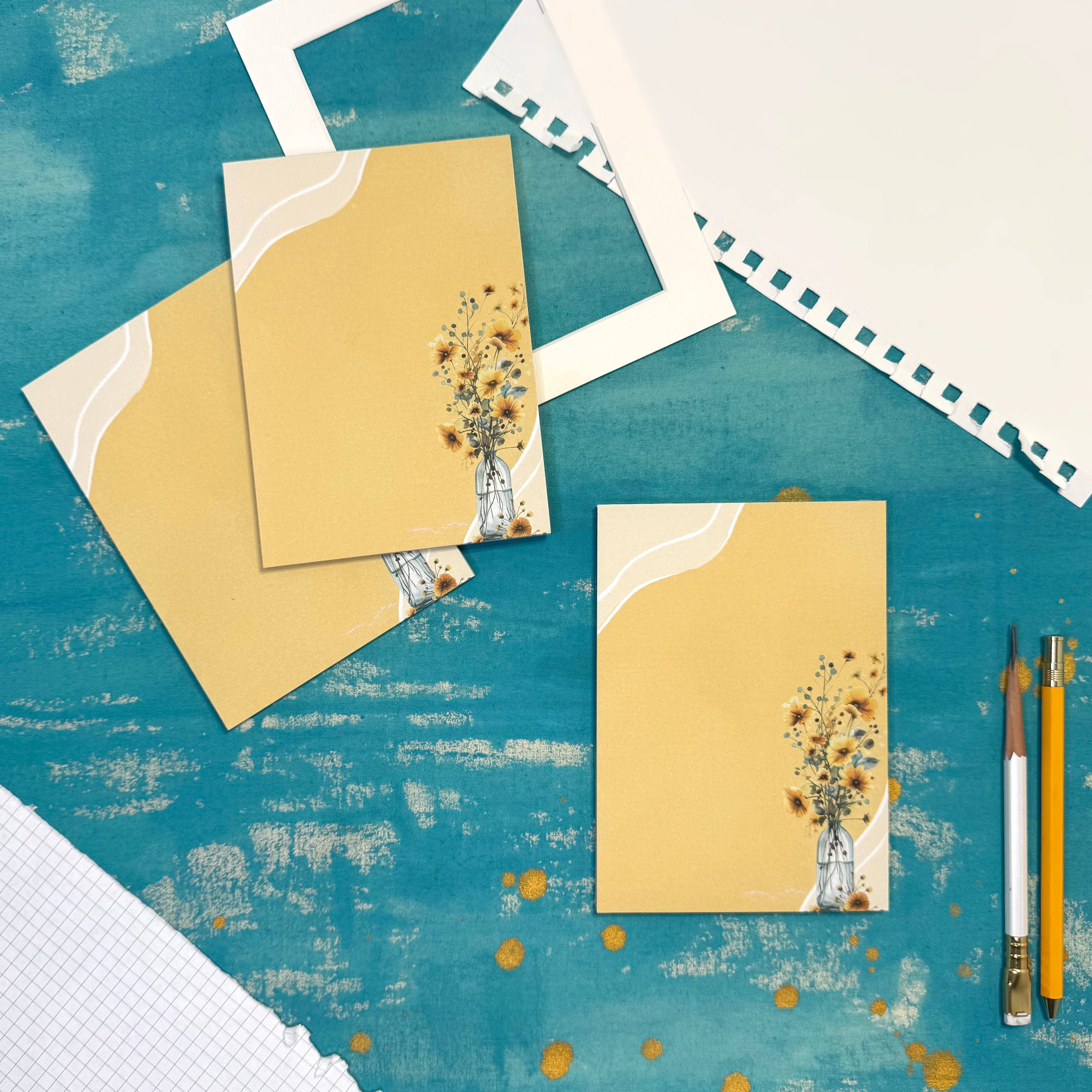 Art Bujo Boutique - Wholesale Notepad - Sunny Days  A6 Notepad – Aesthetic Stationery for Journaling, Planning & To-Do List3