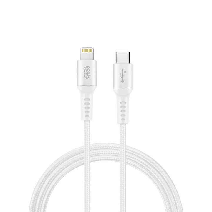 LAX Gadgets - Wholesale Charging Cable - Car Charger With USB C to Lightning Cable-6ft - Retail Pack