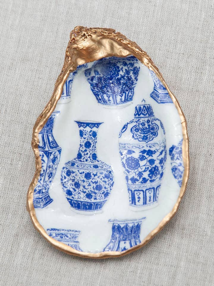 Blue Ceramic for wholesale by Blair's Oyster Shells