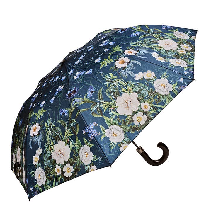 Koustrupco - Wholesale Umbrella - Unisex - Blue Flower Garden Umbrella