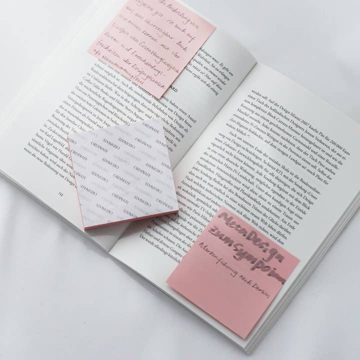 Ordinate - Wholesale Sticky Notes - Cotton Candy Palette Collection Sticky Notes 75mm/100 Sheets3