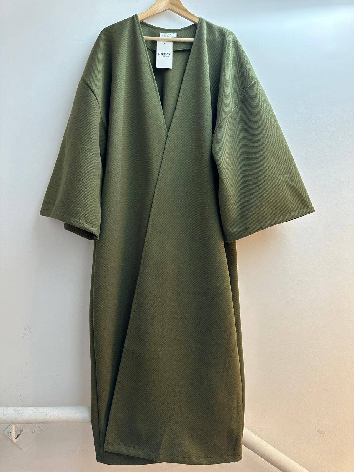 LORIANE - Vendita all'ingrosso Cappotto - Donna - Cappotto oversize lungo con tasca10