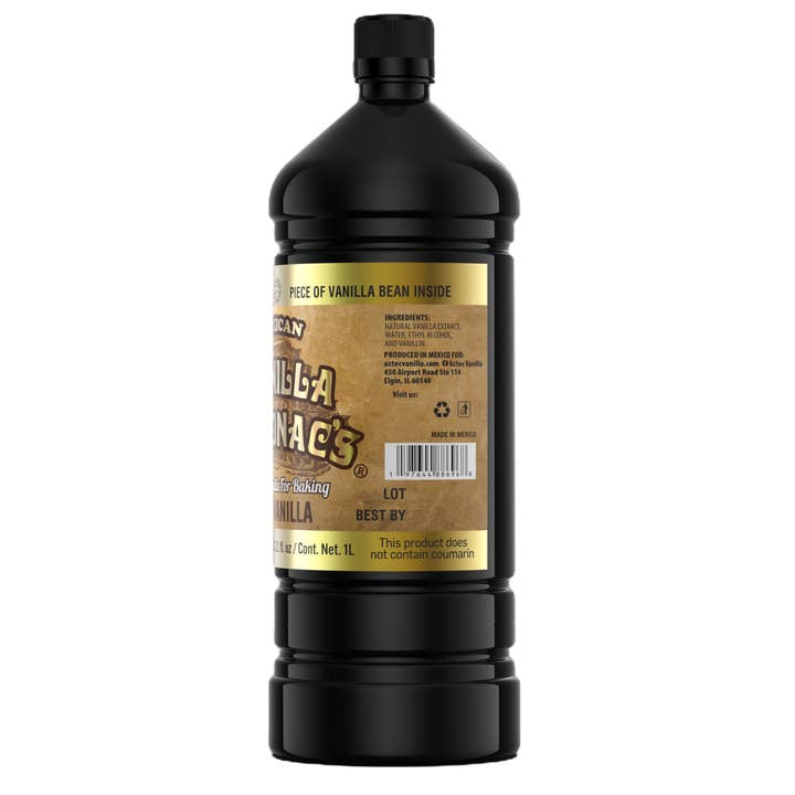Aztec Vanilla - Wholesale Vanilla/fruit extract - Totonac's Gourmet Mexican Vanilla Extract - Family Size1