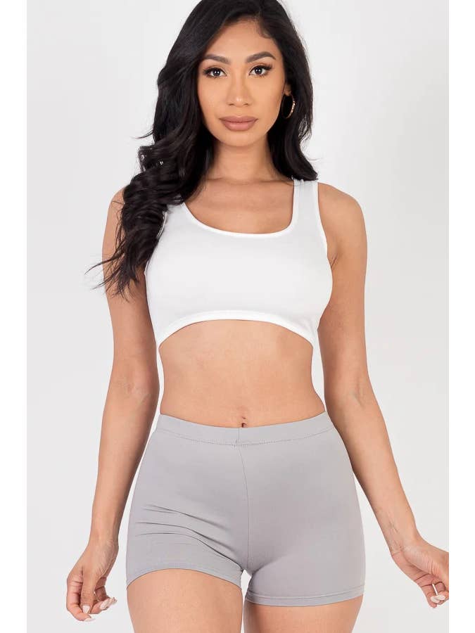 Vanilla Monkey - Wholesale Athletic Shorts - Women's - Basic Solid Biker Shorts6