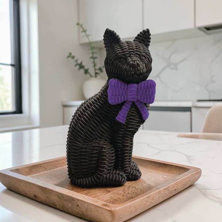 Gia Roma - Wholesale Decorative Figurine - Black Cat Decoration, Farmhouse Halloween Home Decor Statues45