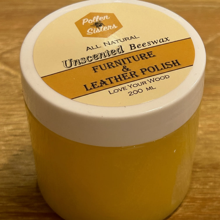 Pollen Sisters - Wholesale Furniture wax/paint - 200ml Furniture & Leather Beeswax Polish 0