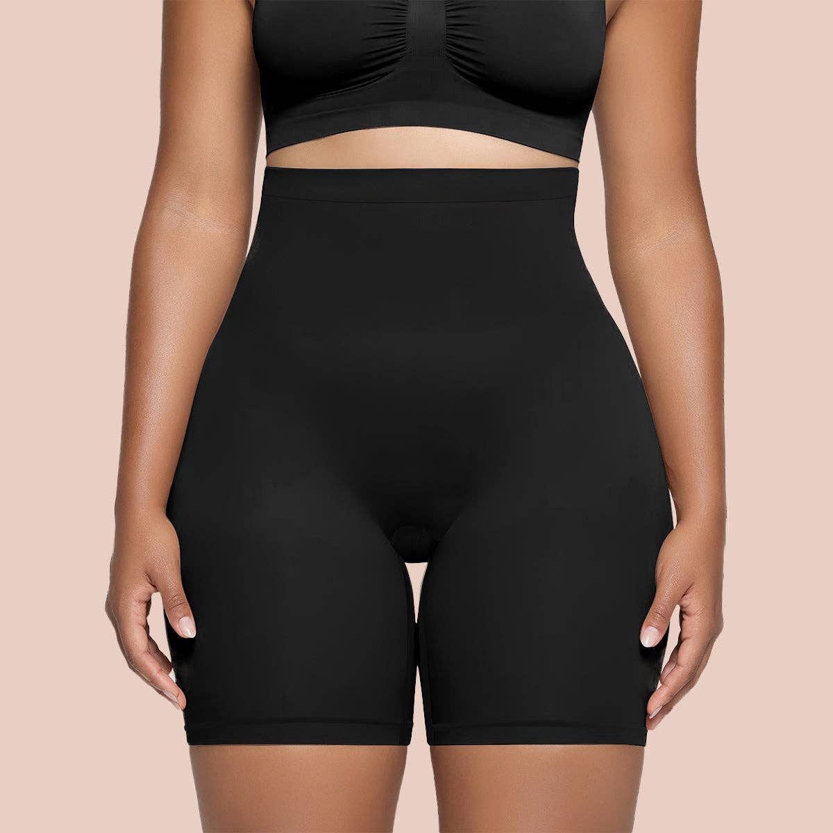 ShaperX Shapewear - Wholesale Shapewear - Women's - SHAPERX High-Waisted Tummy Control Seamless Control Paints5