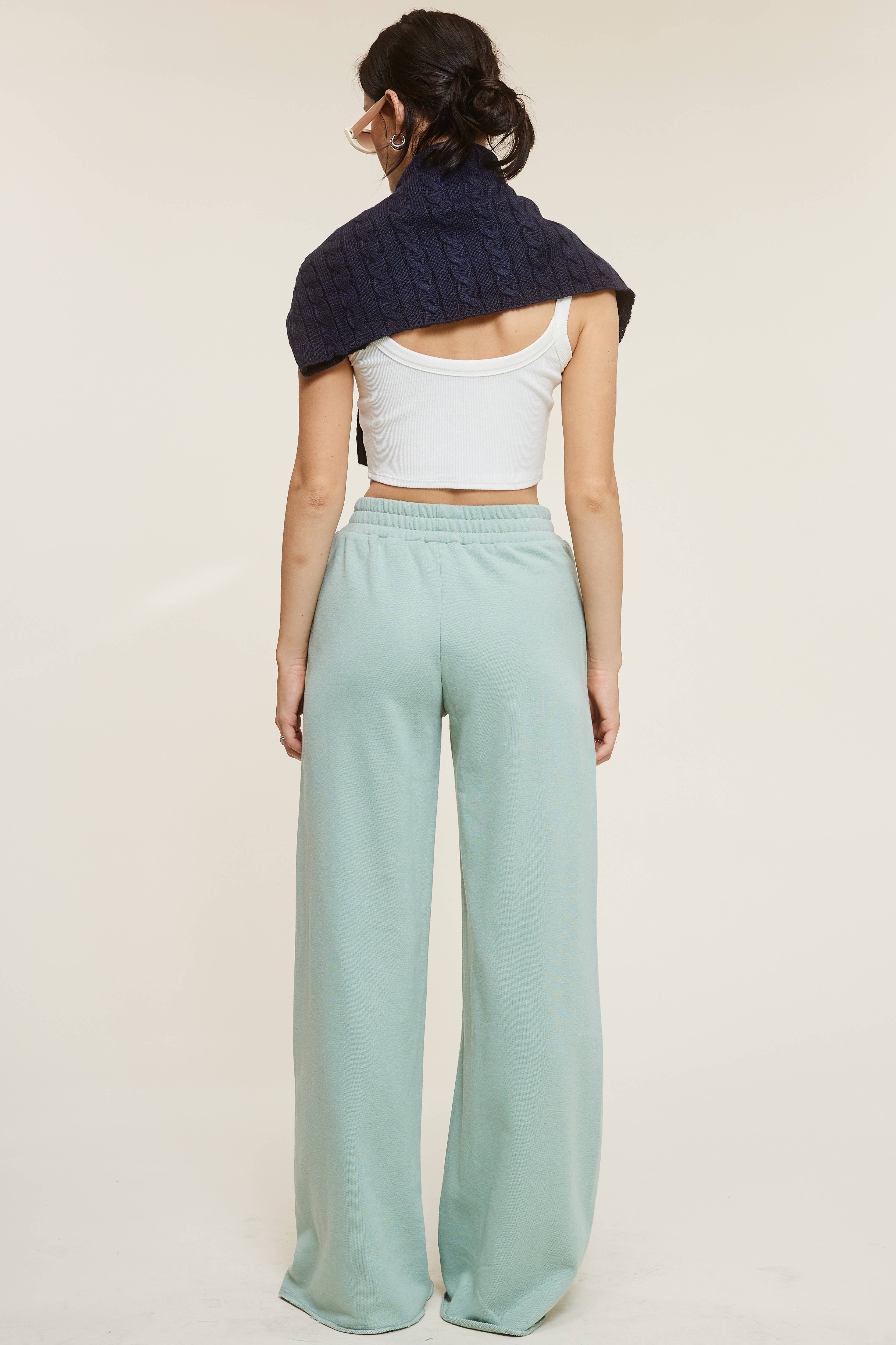 Mimosa - Wholesale Lounge Sweatpants/Joggers - Women's - Wide Leg Cotton Jogger Sweatpants29