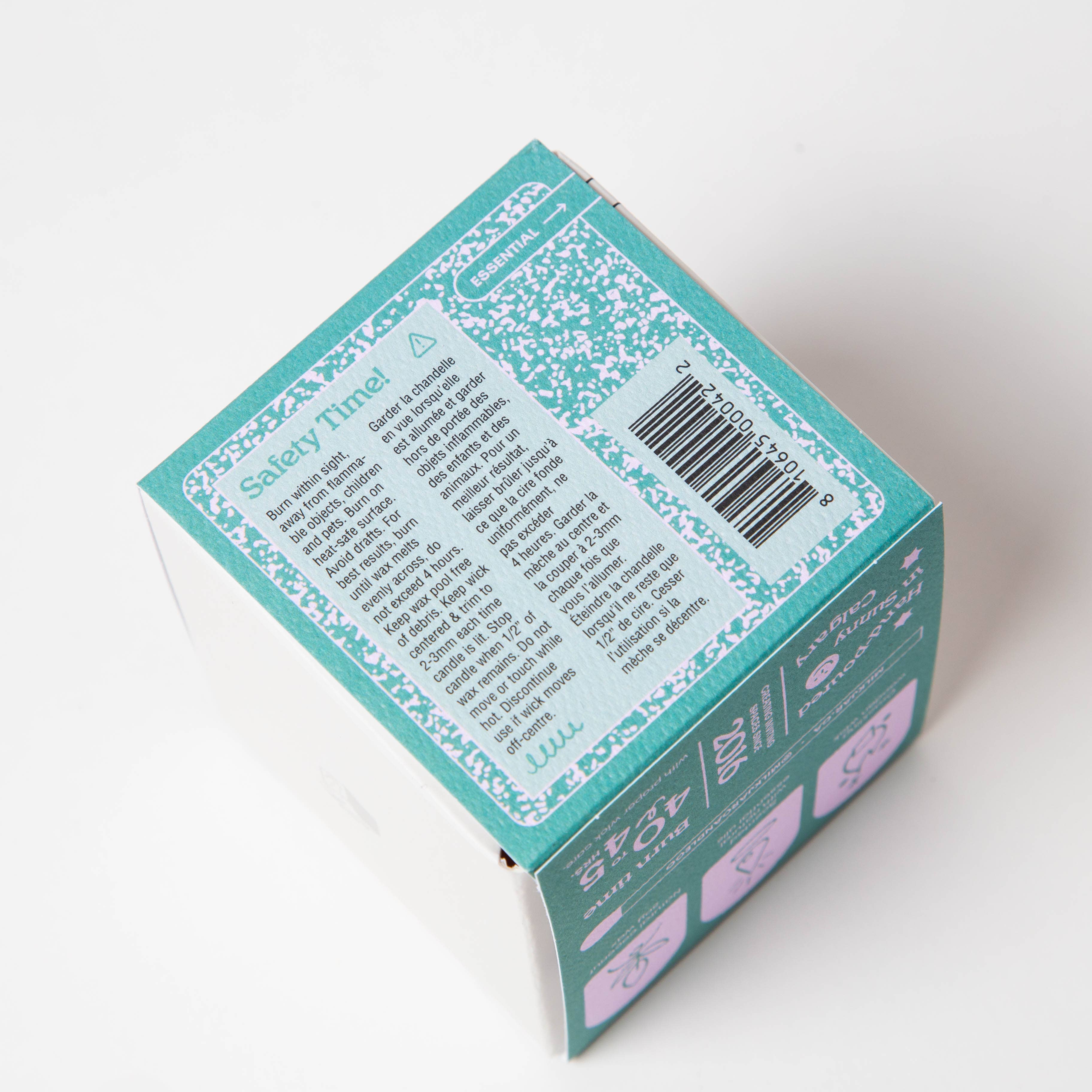 Milk Jar Candle Co. - Vente Bougie en bocal - Woodland - Bougie à la cire de soja et huile essentielle de noix de coco 8 oz9