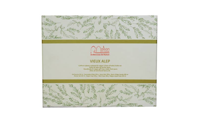 Maison du Laurier - Wholesale Bath & Body Set - Gift Box OLD ALEPPO5