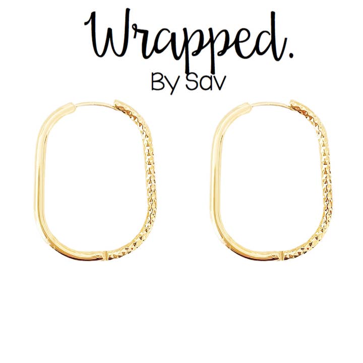 Wrapped. By Sav – wholesale Hoop earrings – Mallory Hoops0