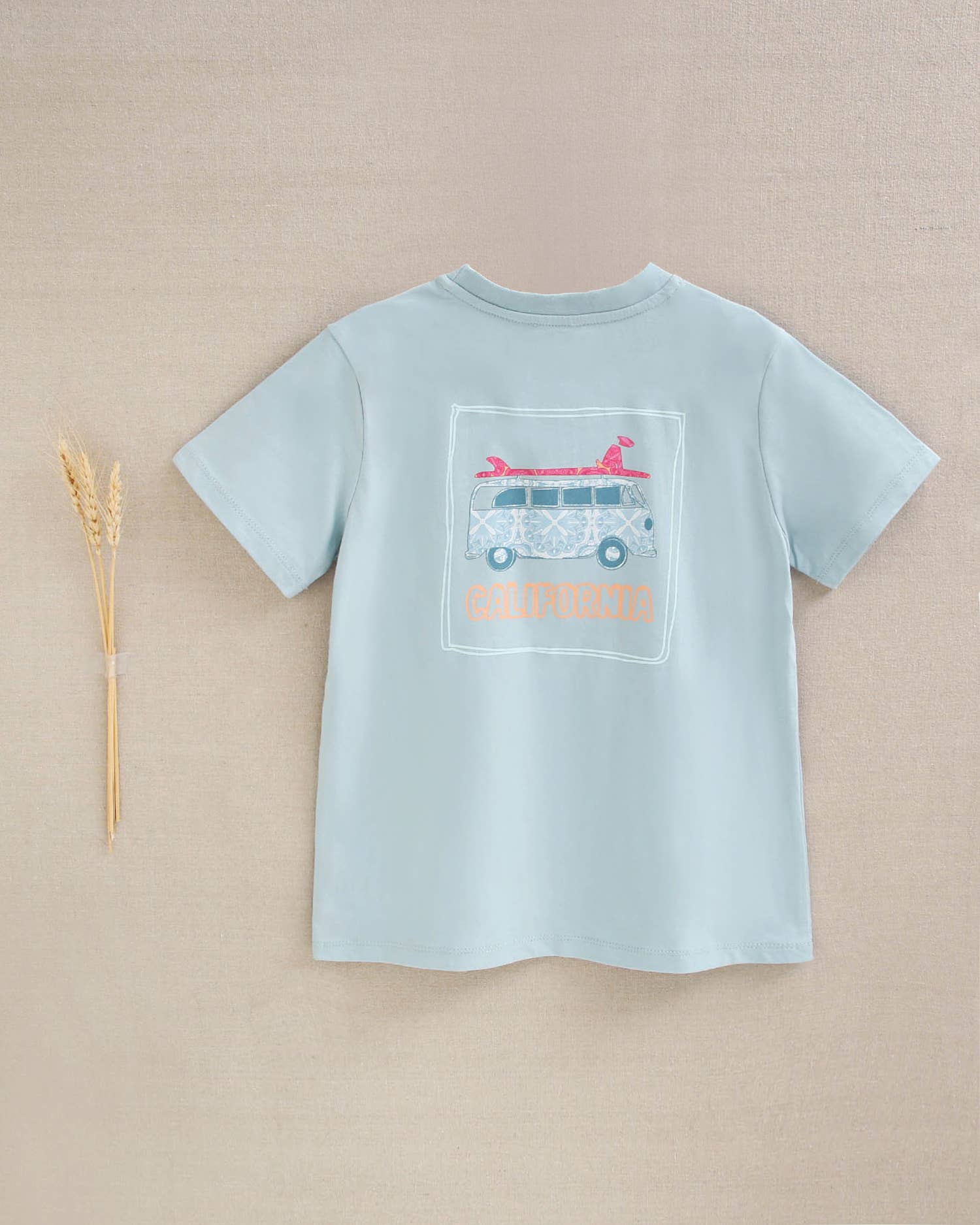 Dadati - Wholesale Screen Printed T-Shirt - Kids - Bondi blue children's t-shirt with back print3