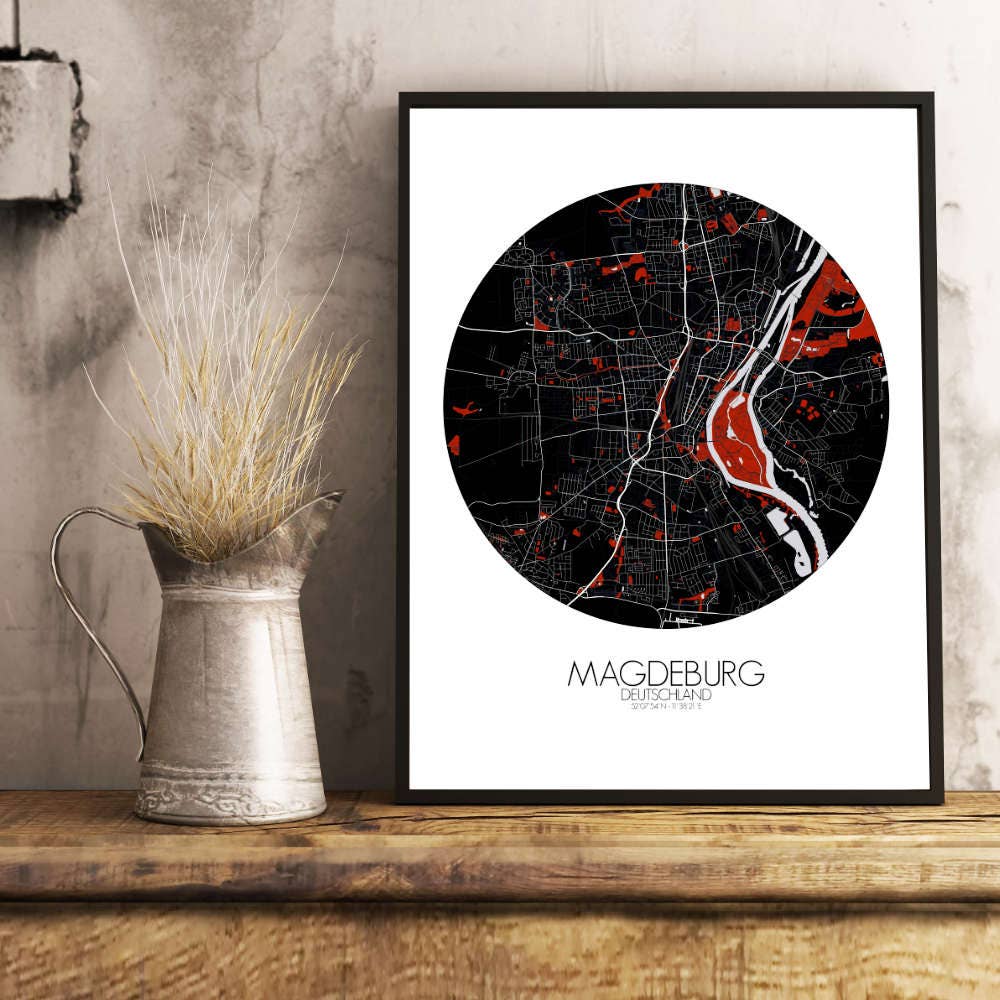 mapospheres - Wholesale Poster - Poster of Magdeburg | Germany10