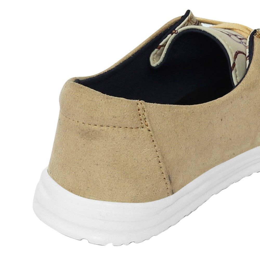 Beige TuffRider Women Bridles n Things Sneaker for wholesale on Faire4