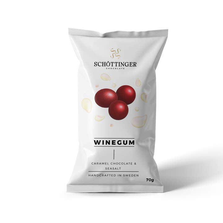 Schöttinger Chocolate - Wholesale Chocolate Covered Sweets - Winegum Caramel Seasalt 70 g1
