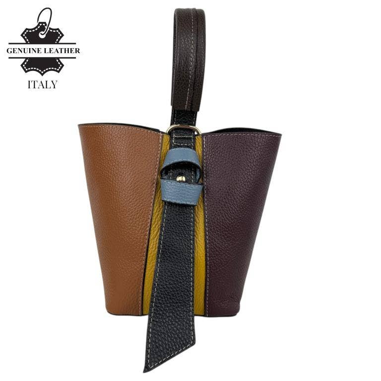 Chenson & Gorett - Wholesale Top Handle Bag - Women's - Multicolor and Exclusive Leather Bag with Women's Inner Bag42