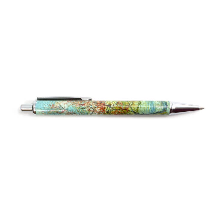 MUSEUM WEBSHOP - Wholesale Pen - Ballpen in box, refillable, Van Gogh, Peach Blossom1