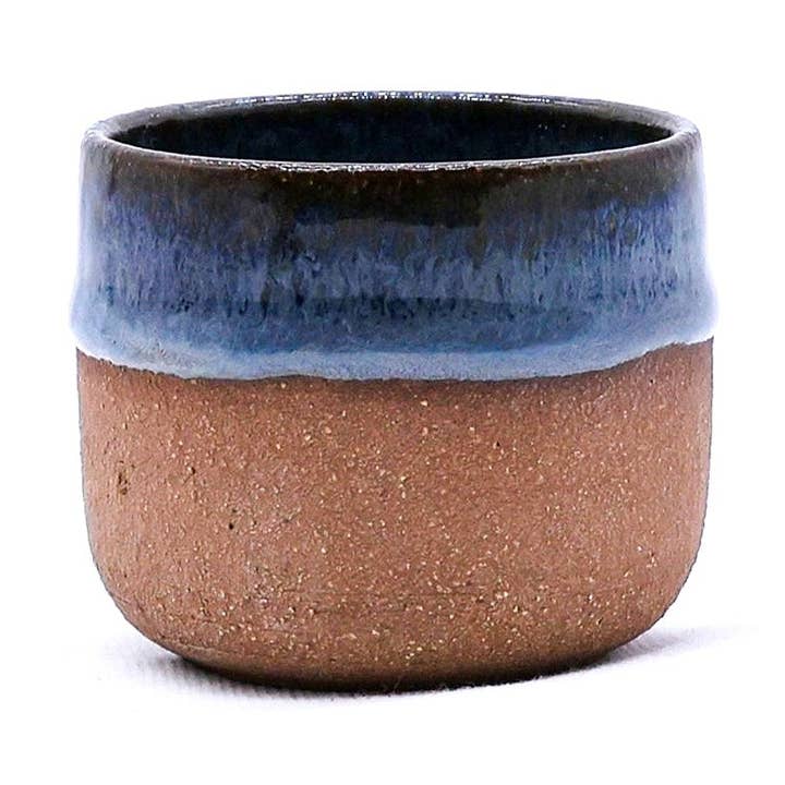 Blunero Picollo Handmade Ceramic Terra Stoneware Espresso Mug for wholesale by Ribera Handmade Ceramics