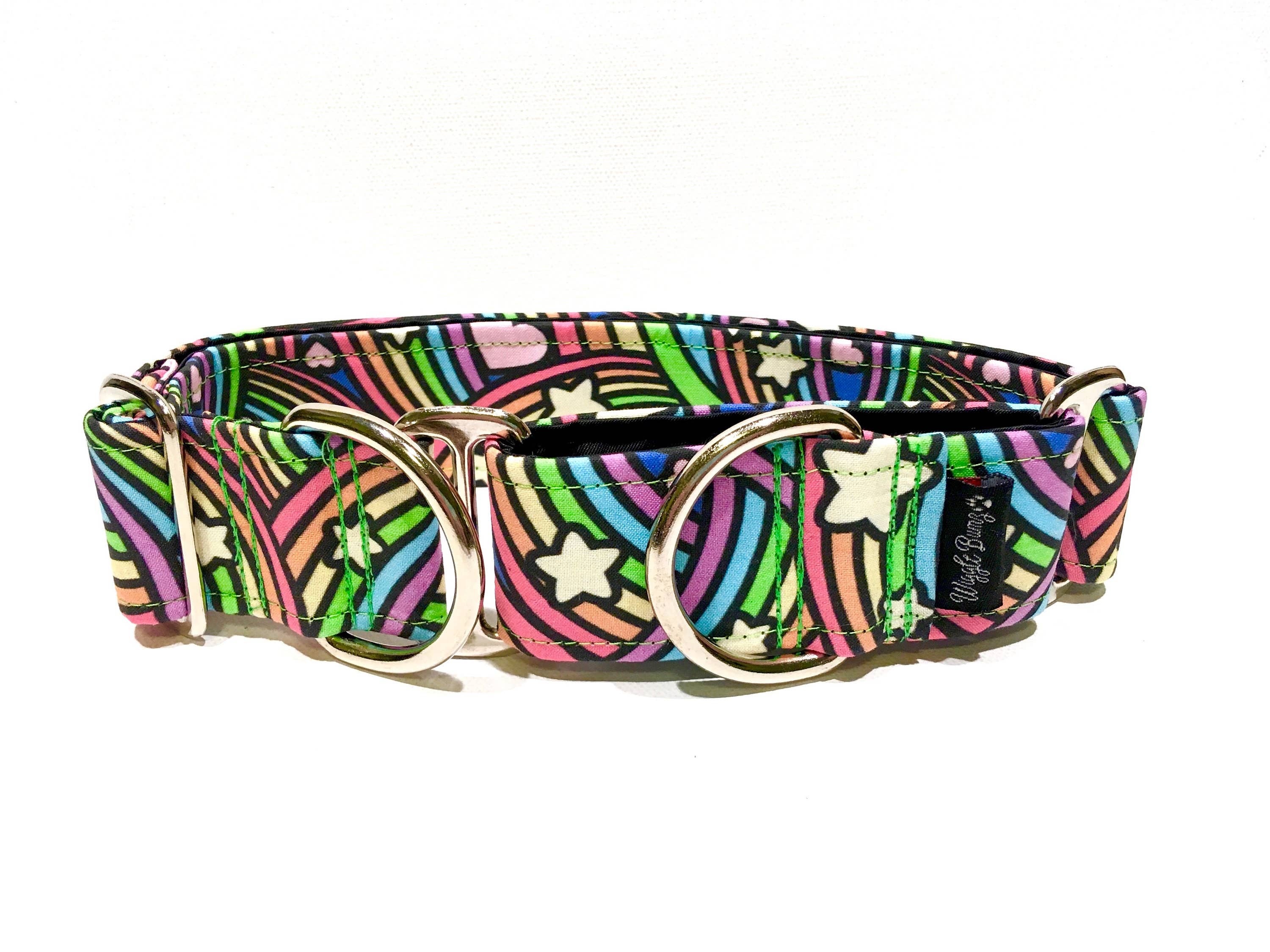 Wiggle Bumz - Wholesale Pet collar – Dog - Super Rainbow Sunshine Dog Collar