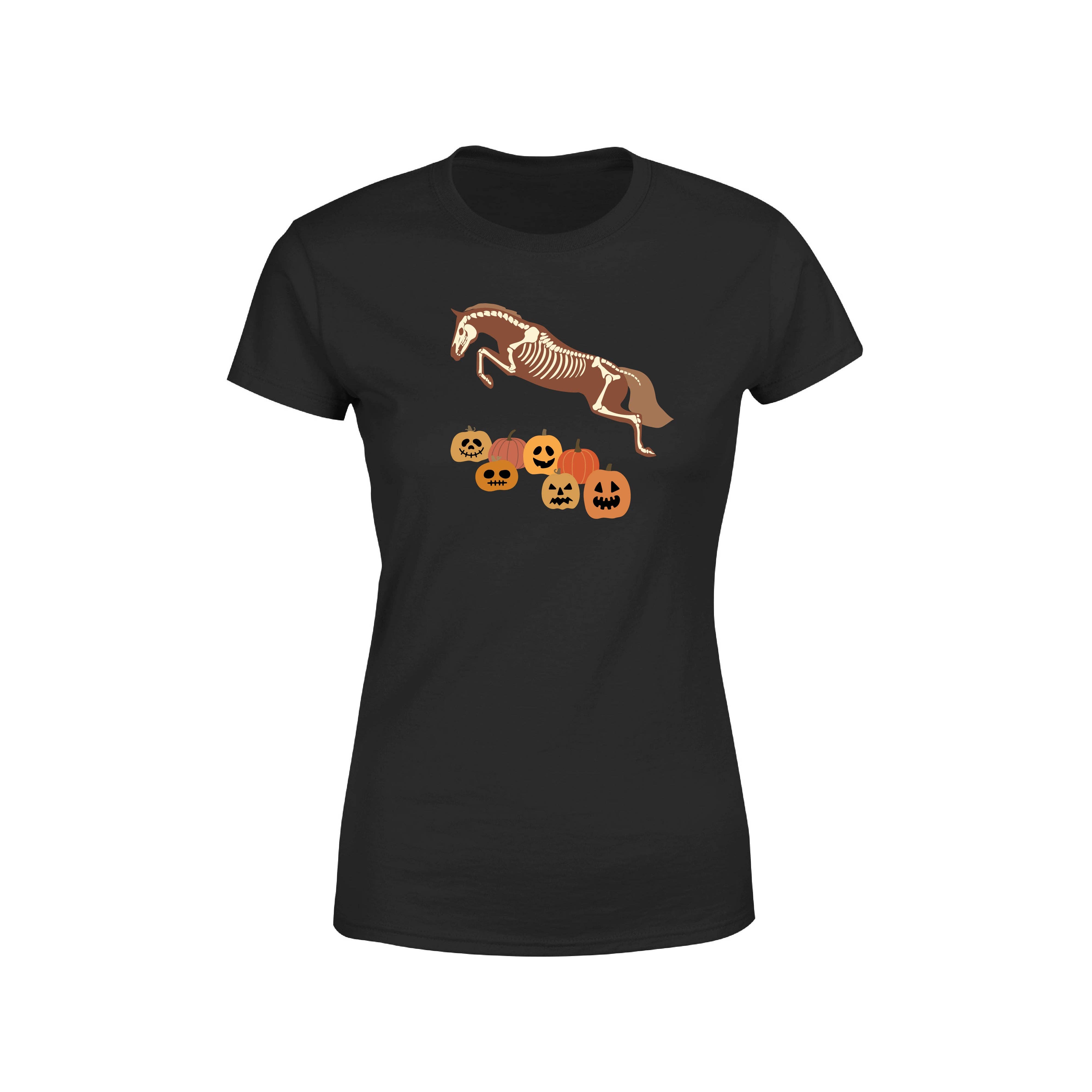 Black Dapplebay Ladies Pumpkin Jumper Tee for wholesale on Faire0