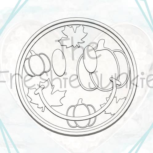 *NEW RELEASE* Seasonal Smiley Inserts Freshie Mold for wholesale by The Freshie Junkie, LLC