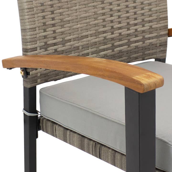 Sunnydaze Decor - Wholesale Patio Set - Carlow 7-Piece Patio Dining Set - Gray/Stone Gray6