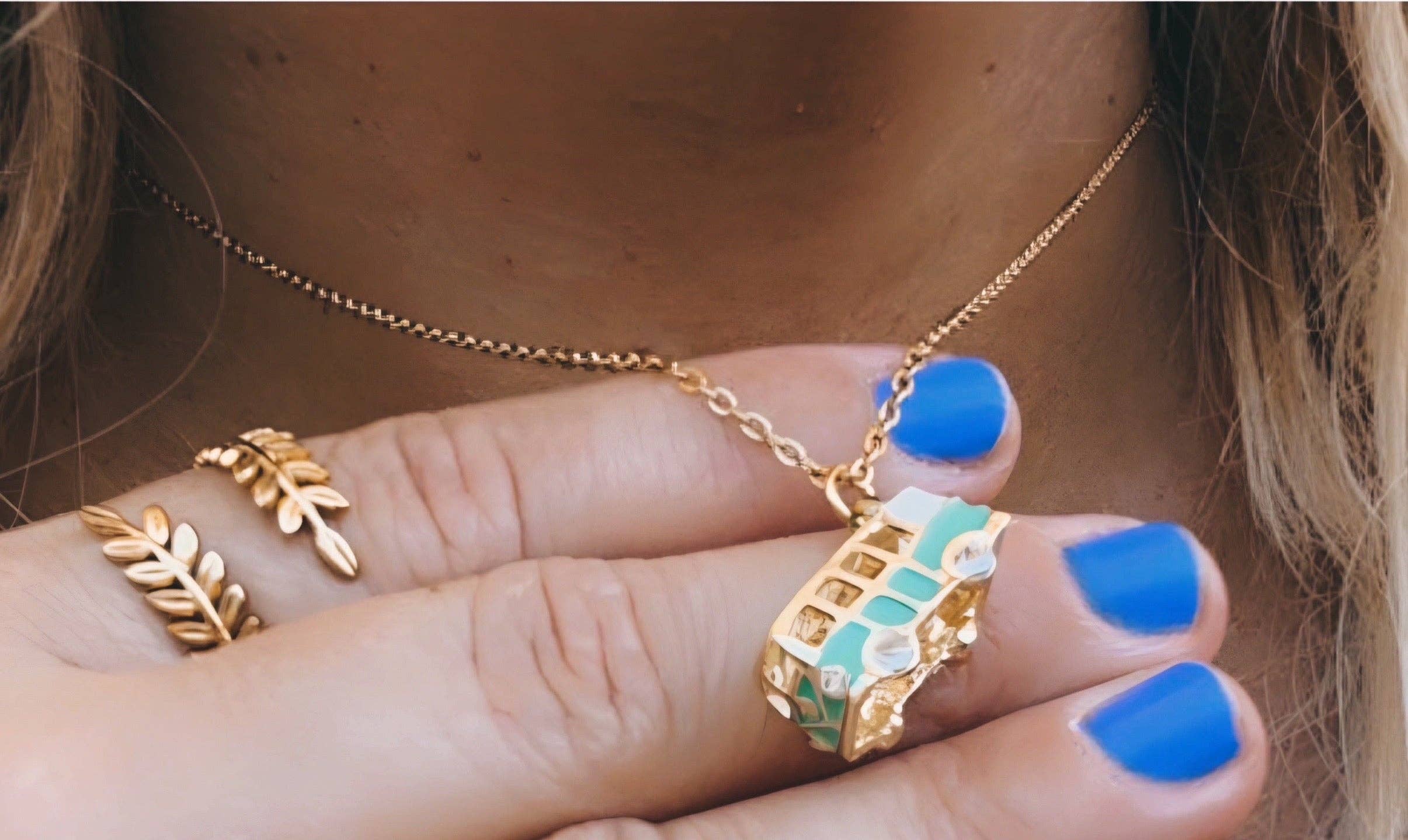 Turistadlv - Vente Colliers à pendentif - Collier Van Life avec pendentif van rétro pour voyageurs5