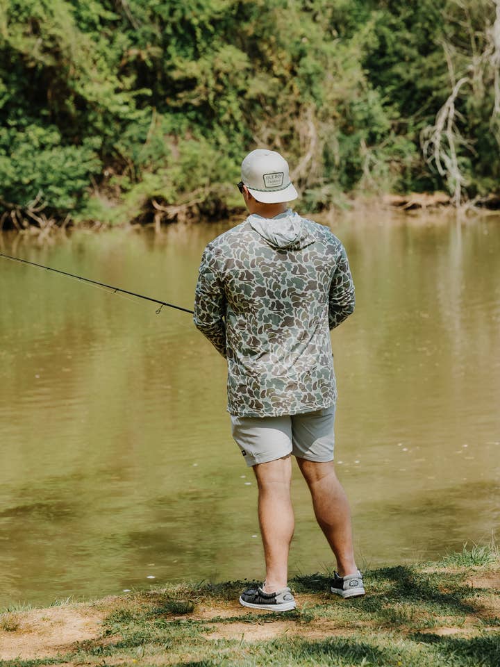 Ole Boy Outfitters - Wholesale Hoodie - Men's - OLE BOY Performance Hooded Tee - Green Camo