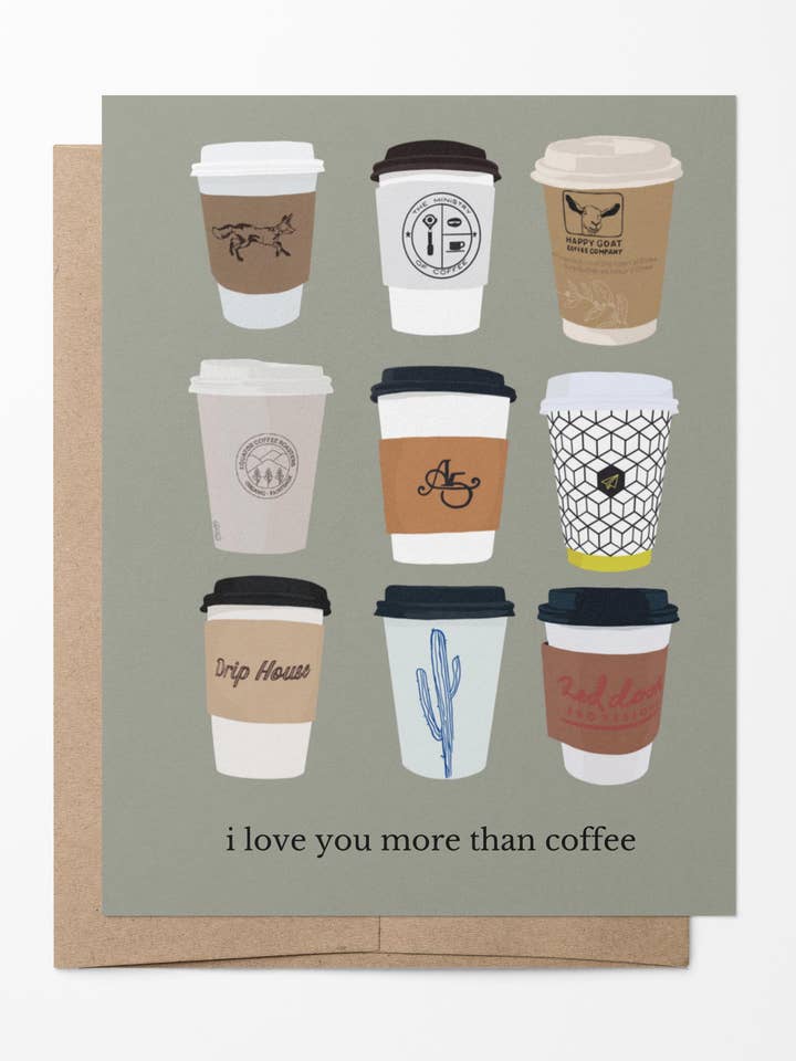 Te amo más que café para venta al por mayor de ritual & fern