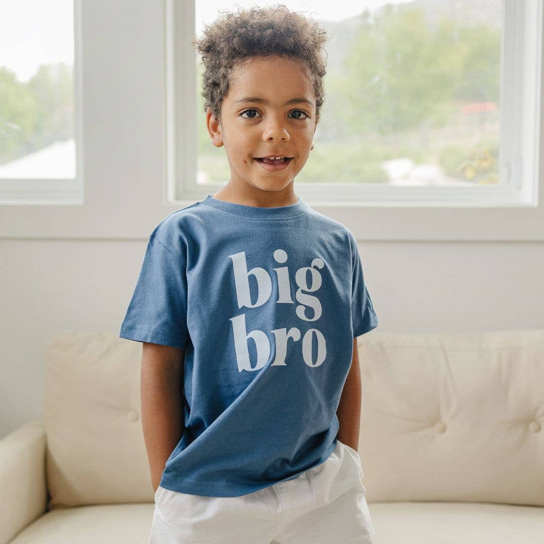 Sweet Wink - Wholesale Screen Printed T-Shirt - Kids - Big Bro Short Sleeve Shirt - Pregnancy Announcement - Family1