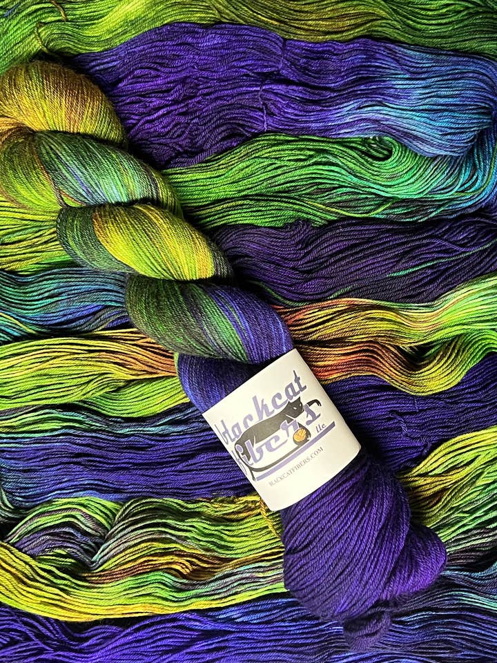 Repollo y reyes - Nomad Sock para venta al por mayor de Black Cat Fibers