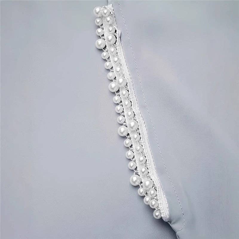 BABY BLUE Loose Top Pencil Skirt Set for wholesale on Faire2