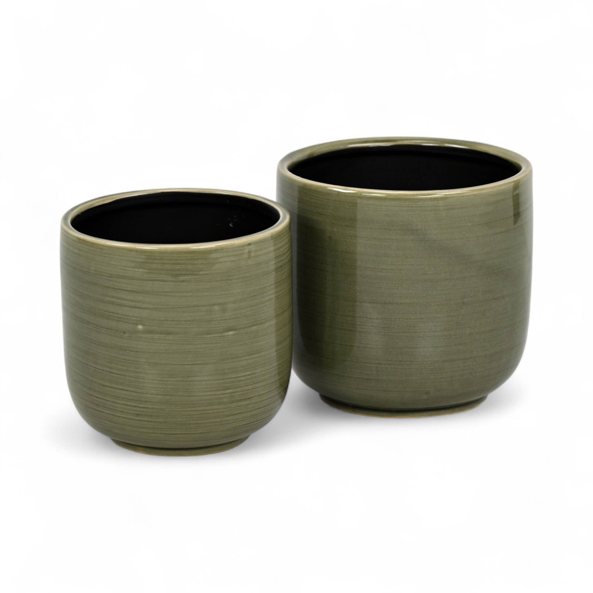 Cheungs Home Decor - Wholesale Plant Pot - Set of 2 Classic Ceramic Plant Pots10