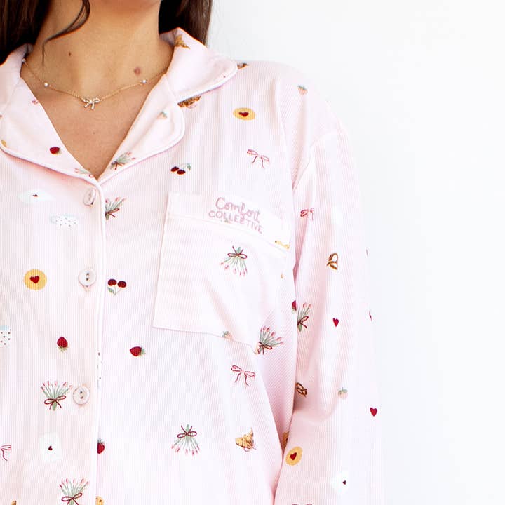 Comfort Collective Breakfast in Bed Pyjama Set for wholesale by TreatBox