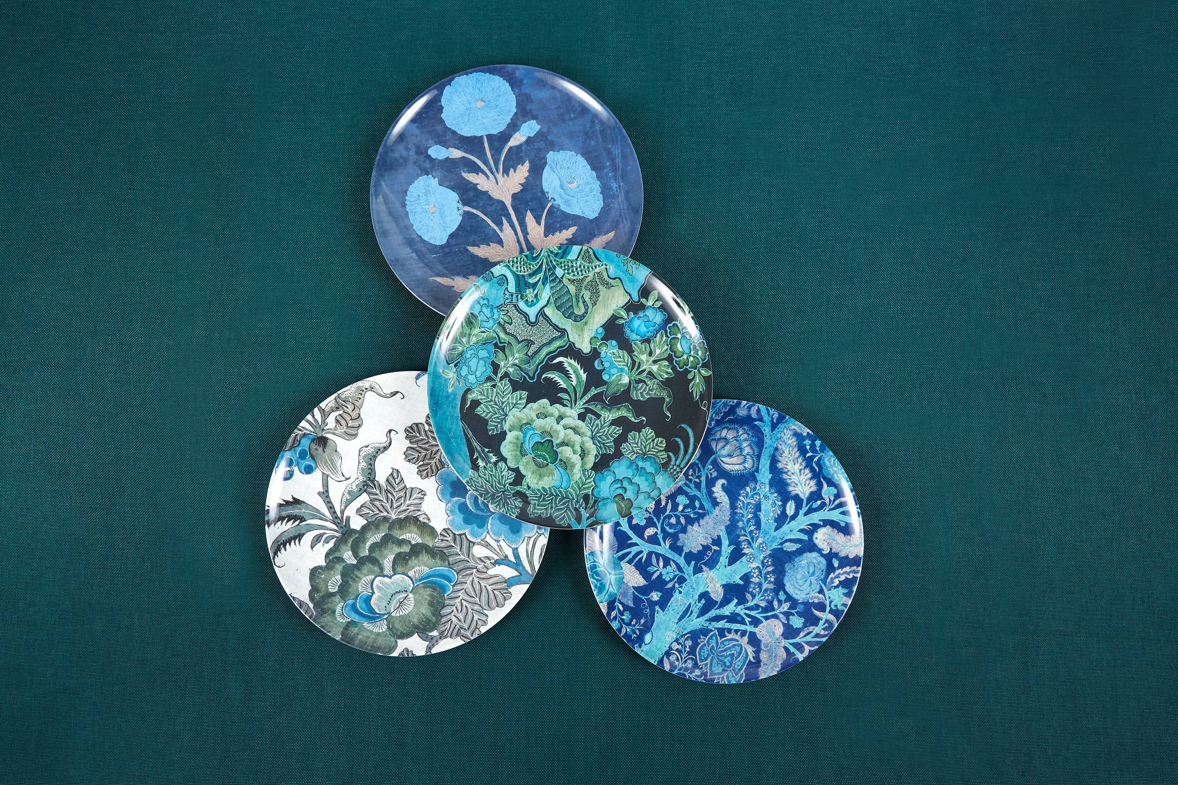 Siren Song - Wholesale Dinner Plate - Poppy Blue Dinner Plates Set of Four4