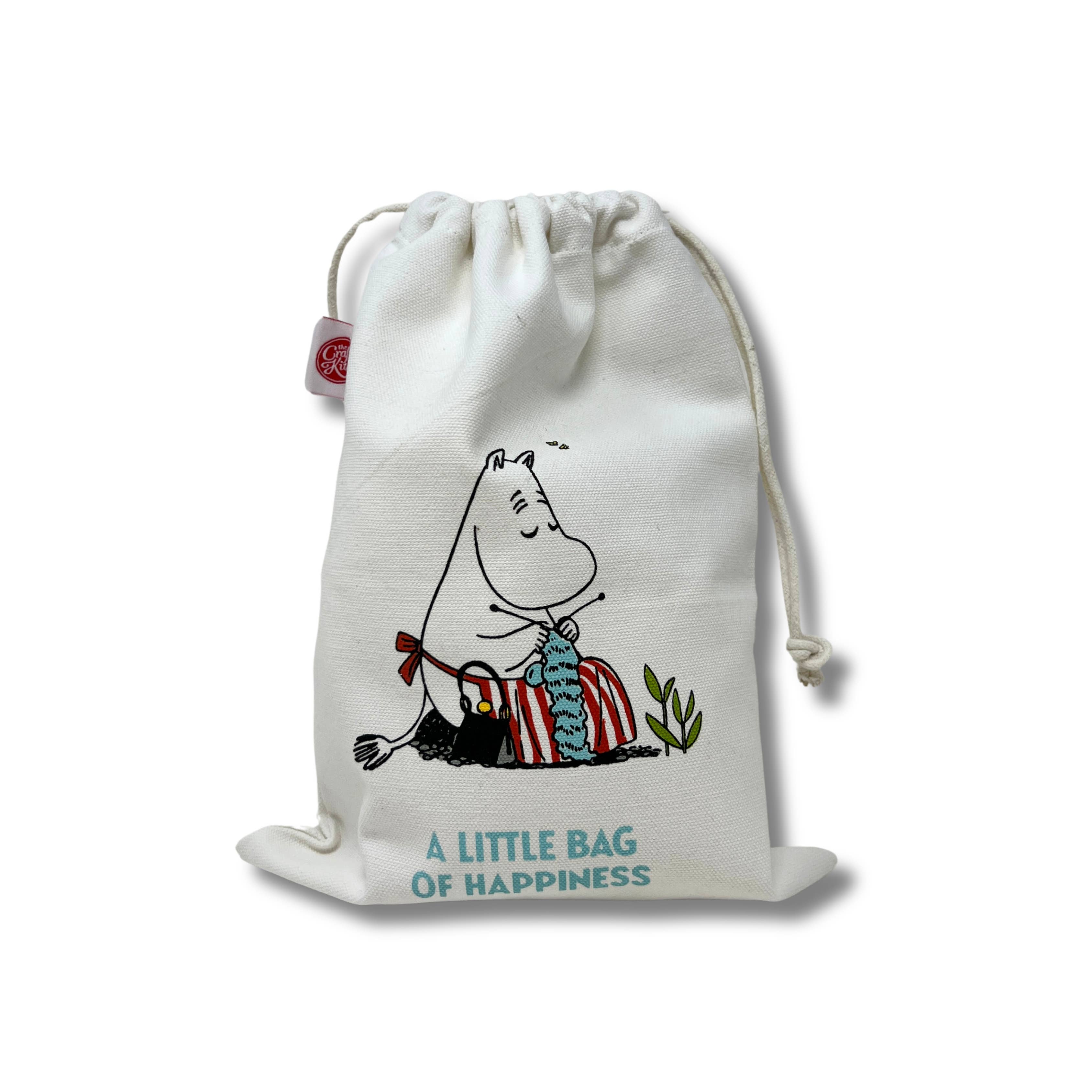 The Crafty Kit Company - Wholesale Drawstring Bag - Women's - Moomin 'Bag of Happiness' Drawstring Bag