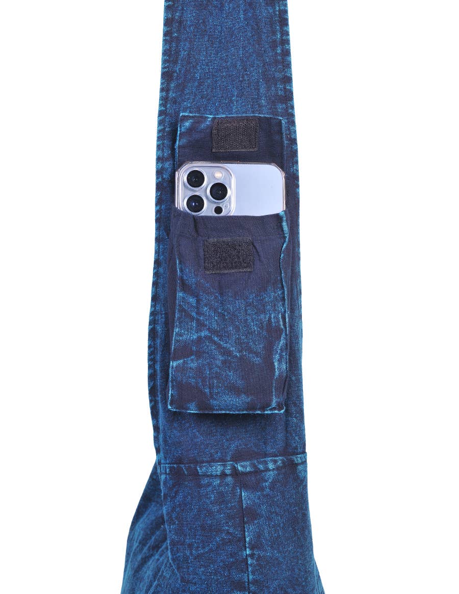 The Collection Royal / Royal Handicrafts - Vendita all'ingrosso Borsa a tracolla - Donna - Borsa Hobo a tracolla Hippie Boho ricamata a forma di fungo in cotone12